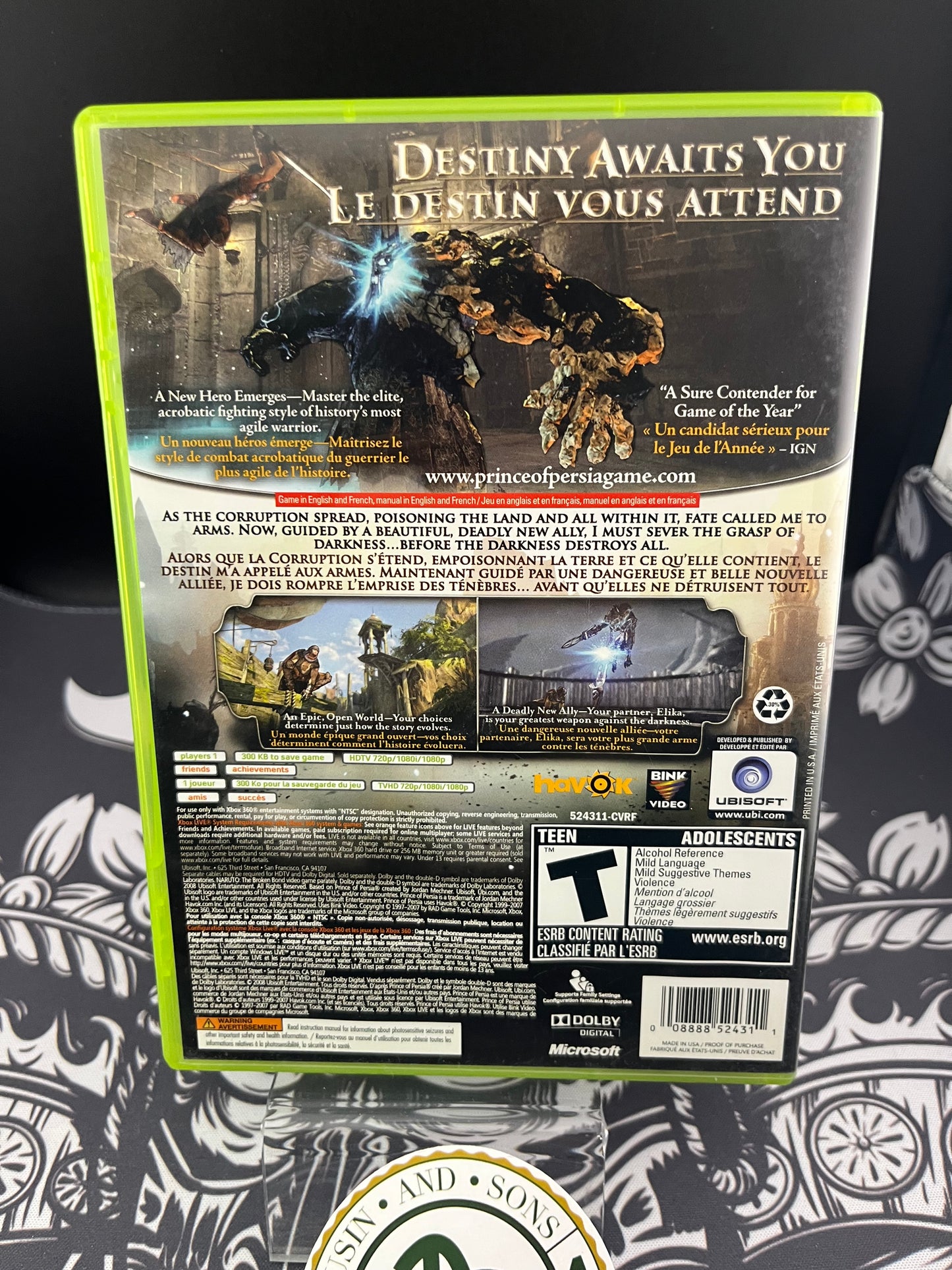 Prince of Persia Xbox 360 CIB