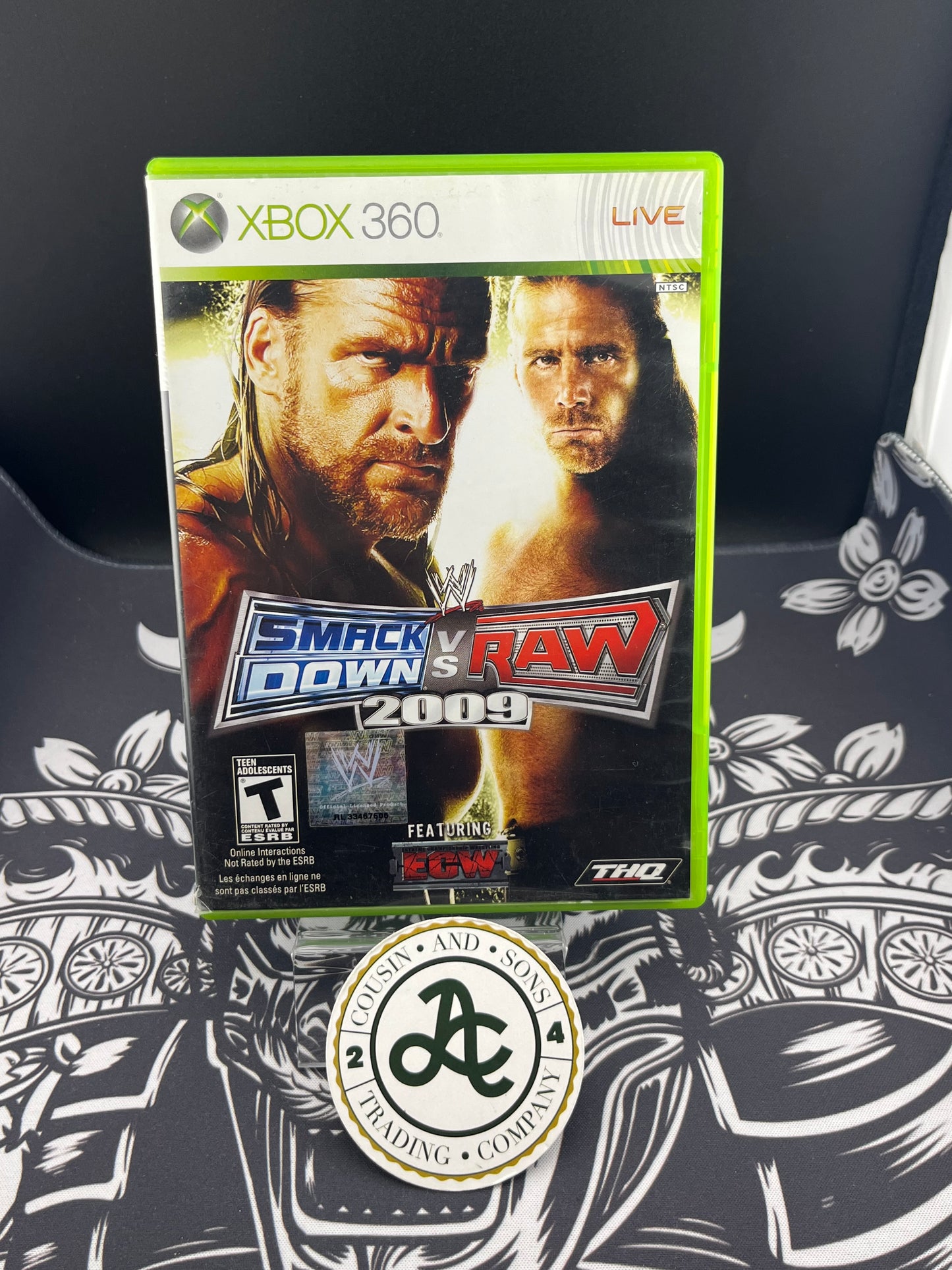 Smackdown vs Raw 2009 Xbox 360 CIB