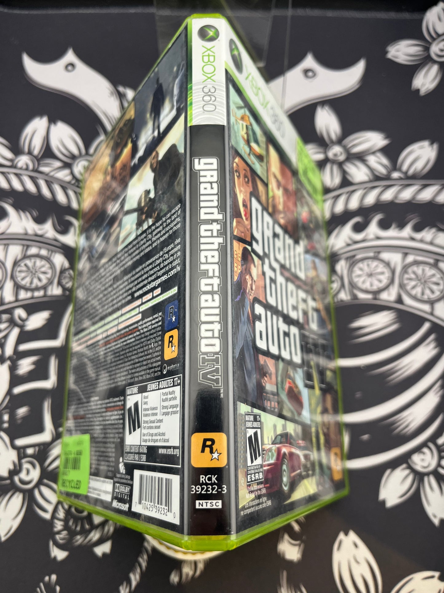 Grand Theft Auto IV GTA 4 Xbox 360 No Manual