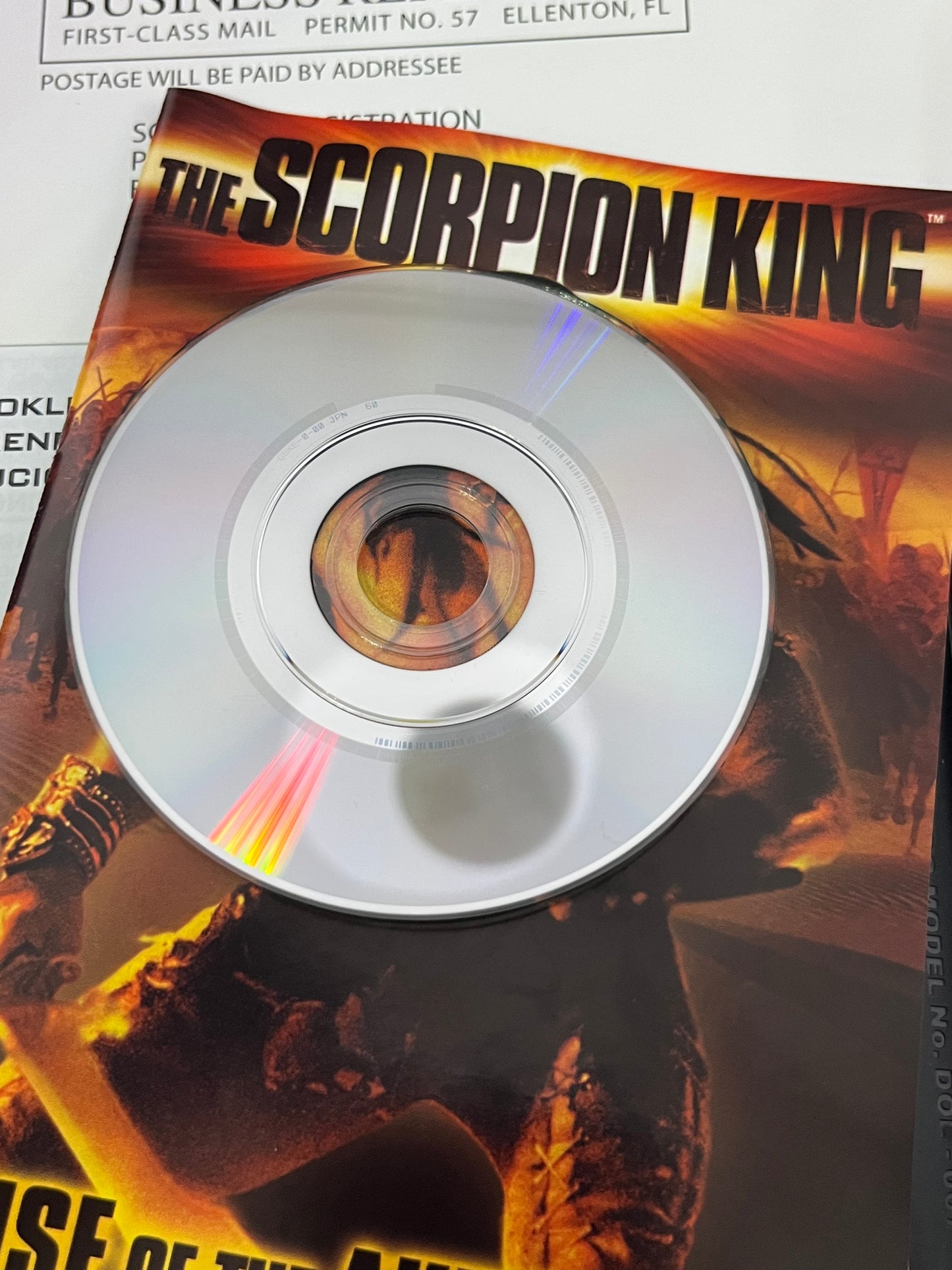 The Scorpion King GC GameCube CIB