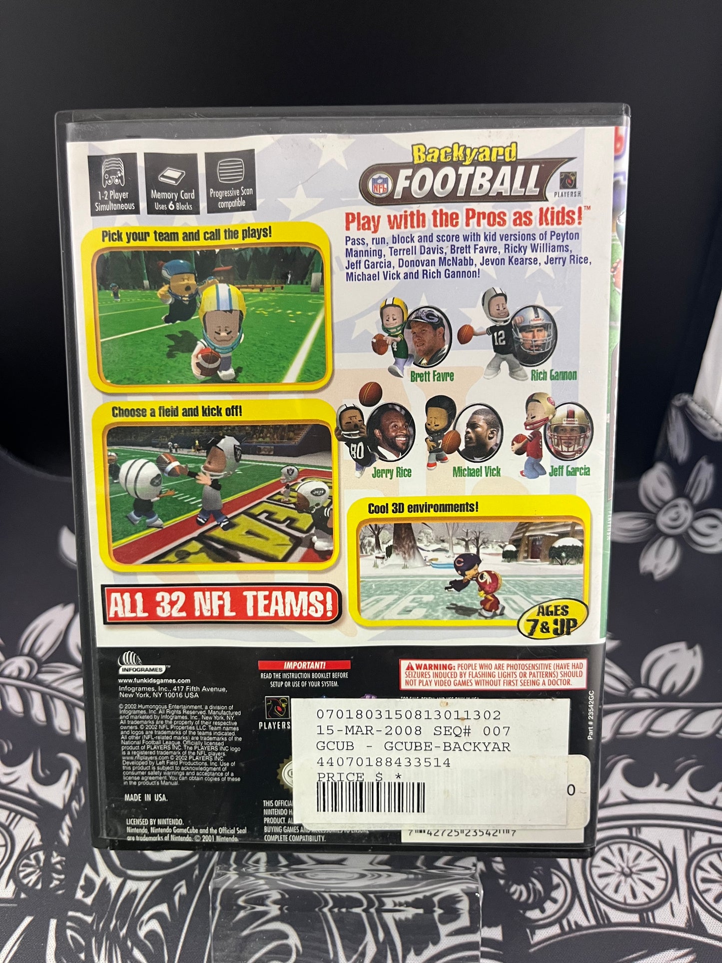 Backyard Football GameCube CIB