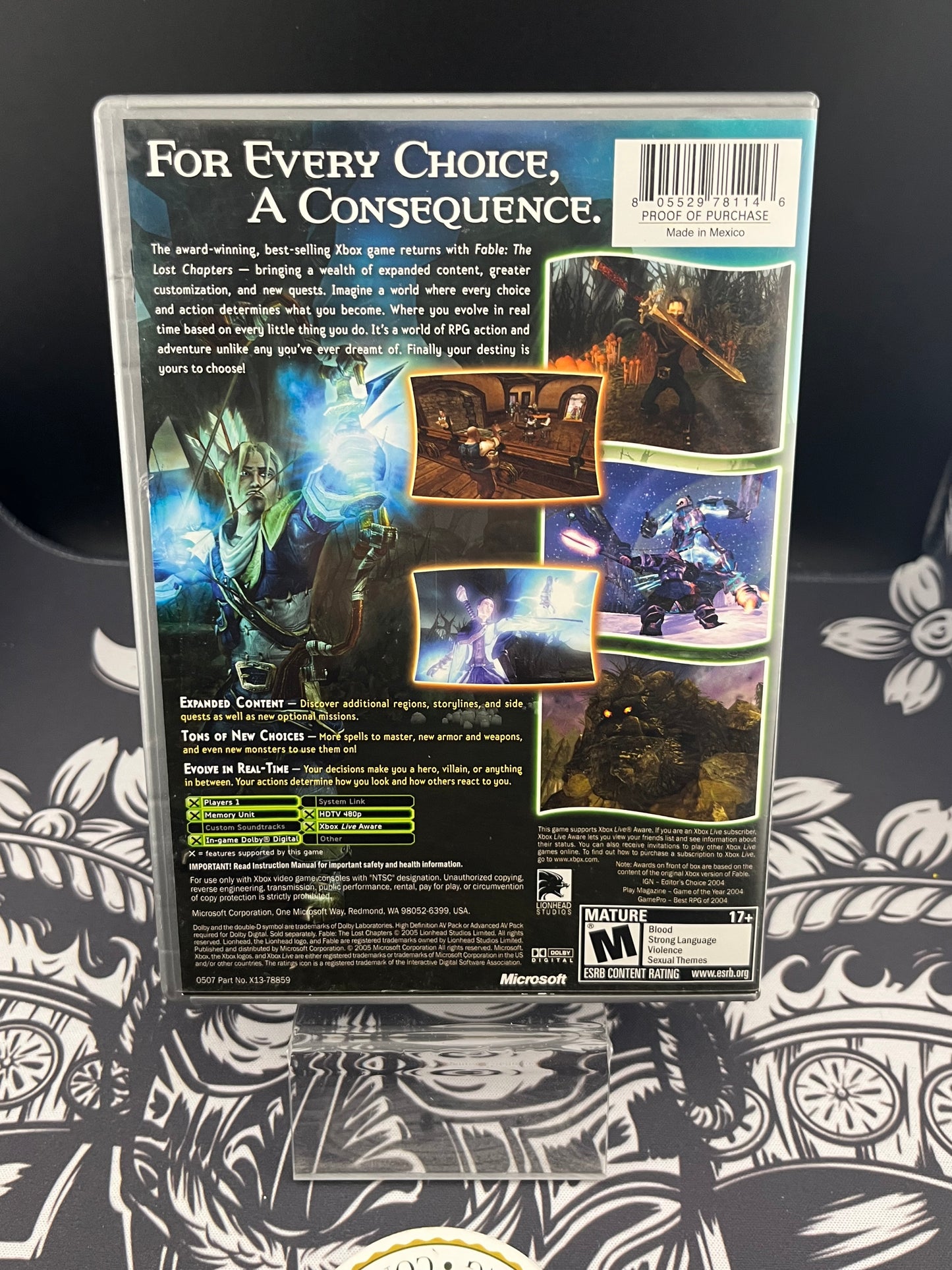 Fable The Lost Chapters, Best of PH Xbox CIB