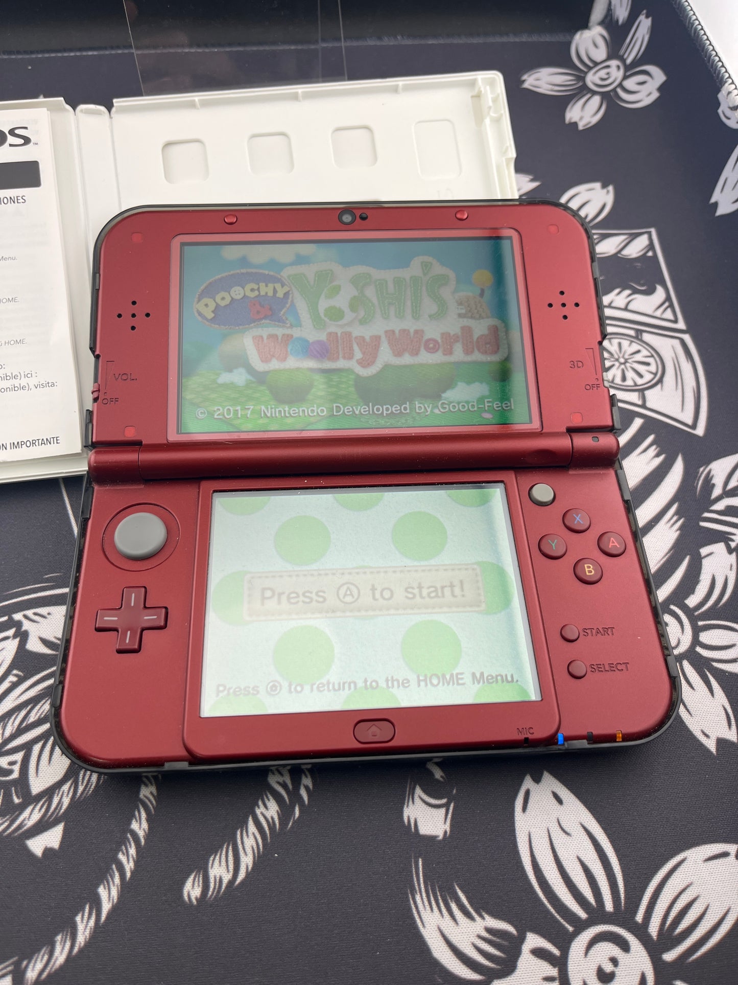 Poochy & Yoshi’s Woolly World 3DS CIB
