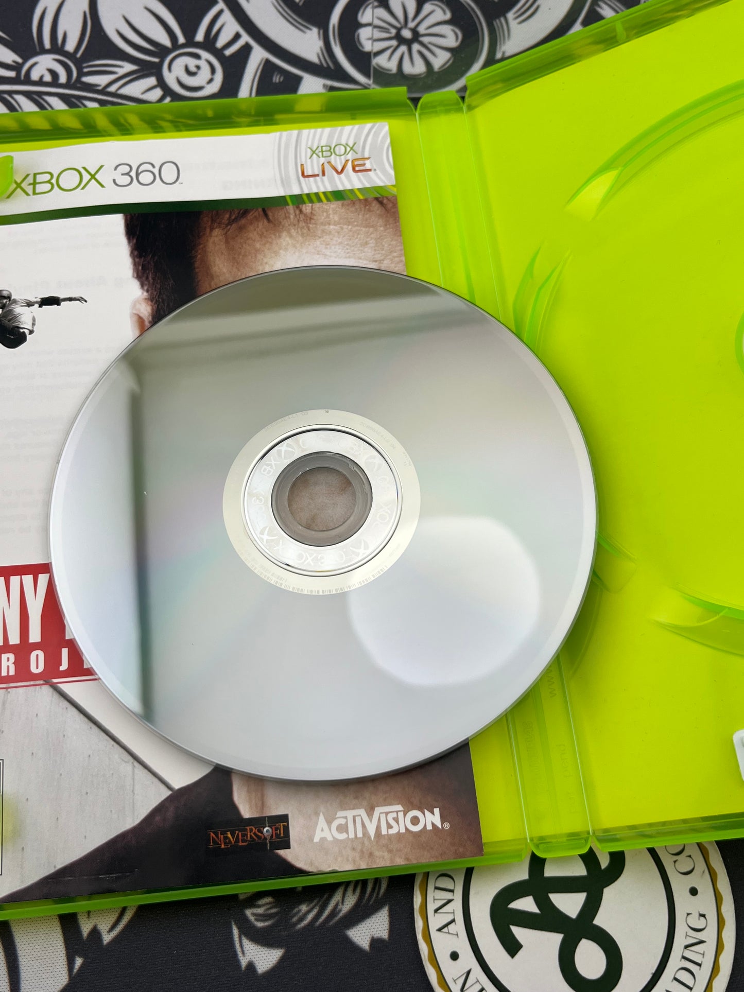 Tony Hawk Project Xbox 360  CIB