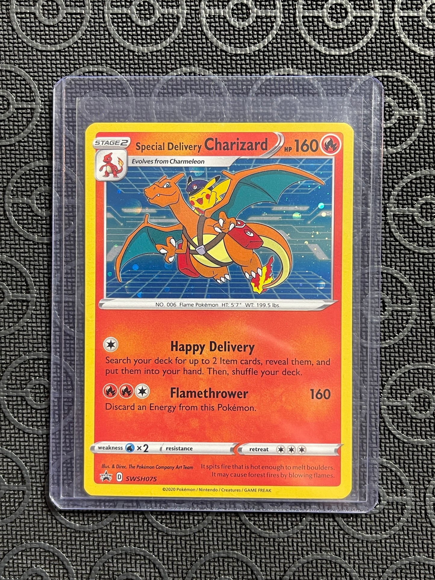 Special Delivery Charizard - SWSH075 NM