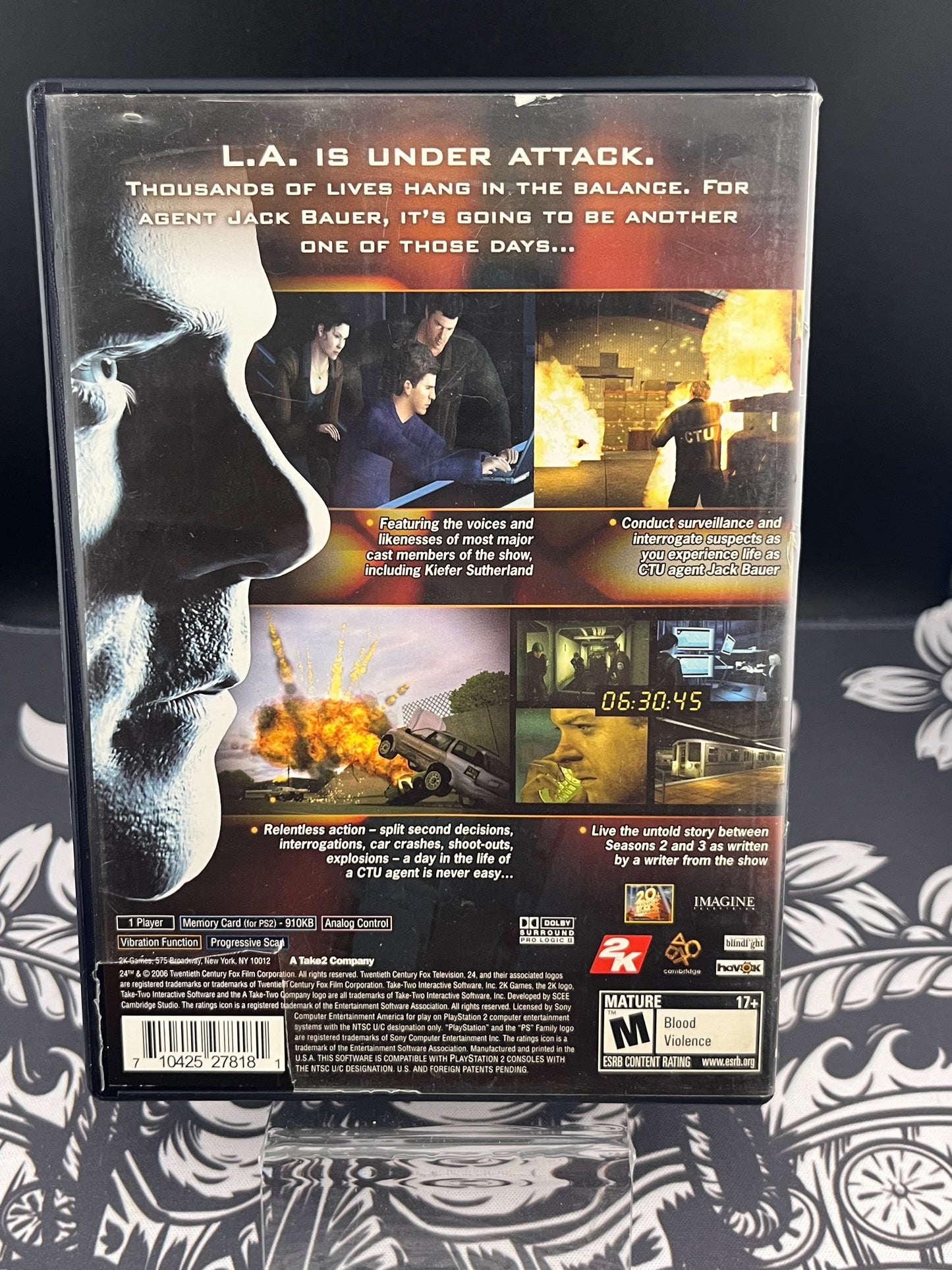 24 The Game PS2 CIB