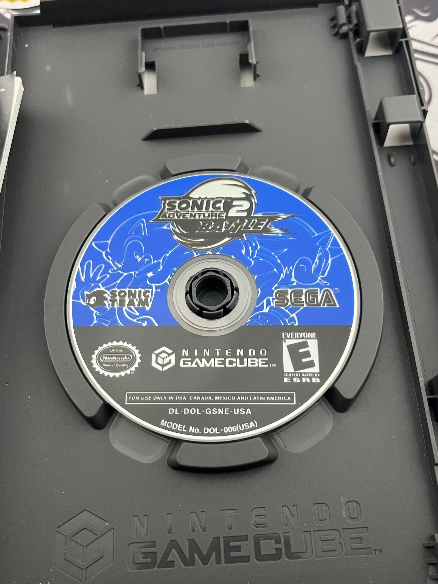 Sonic Adventure Battle 2 Players Choice GameCube CIB