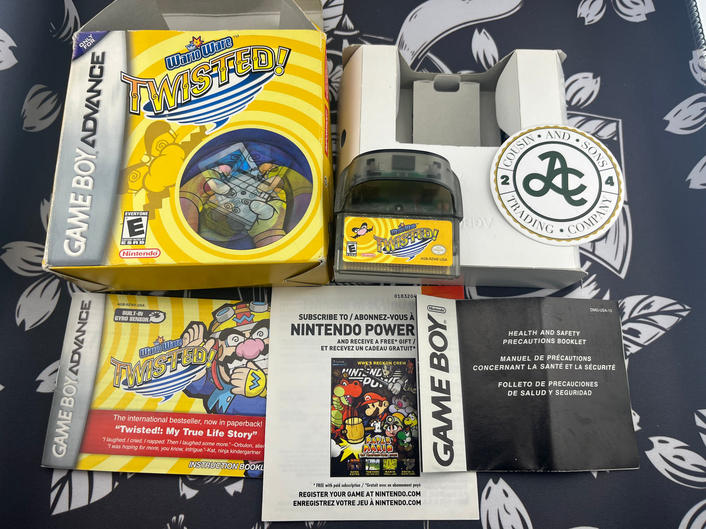 Warioware Twisted GBA CIB
