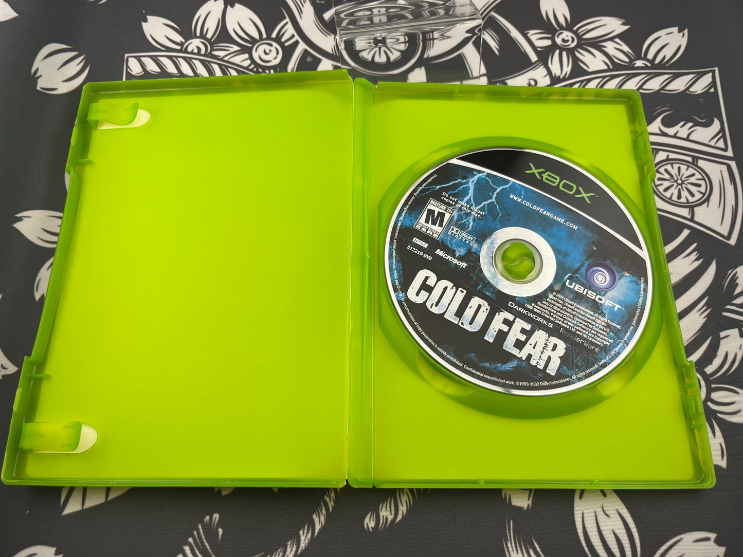 Cold Fear Xbox No Manual