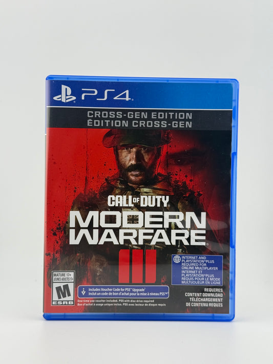 Call of Duty Modern Warfare MW 3 PS4 CIB