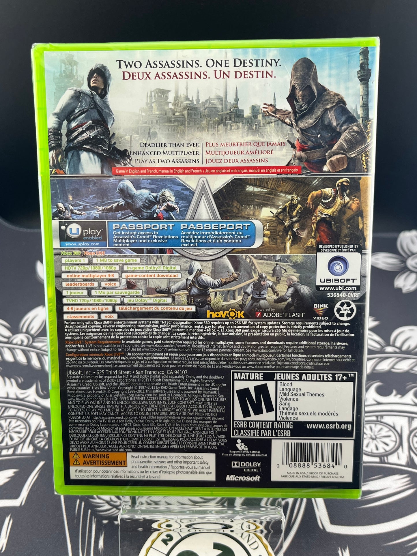 Assassins Creed Revelations Walmart Xbox 360 BNIB