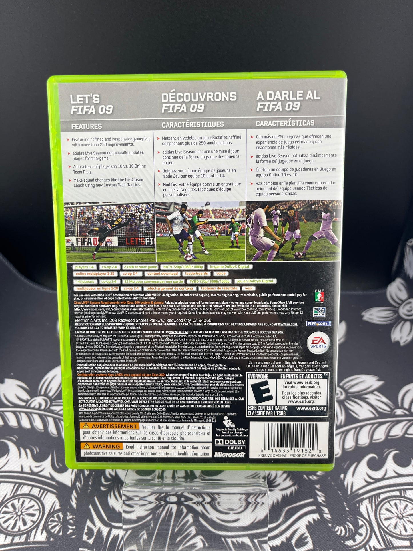 FIFA Soccer 09 Xbox 360 CIB