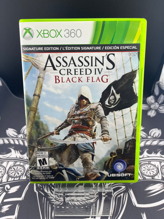 Assassins Creed Black Flag IV Xbox 360 CIB
