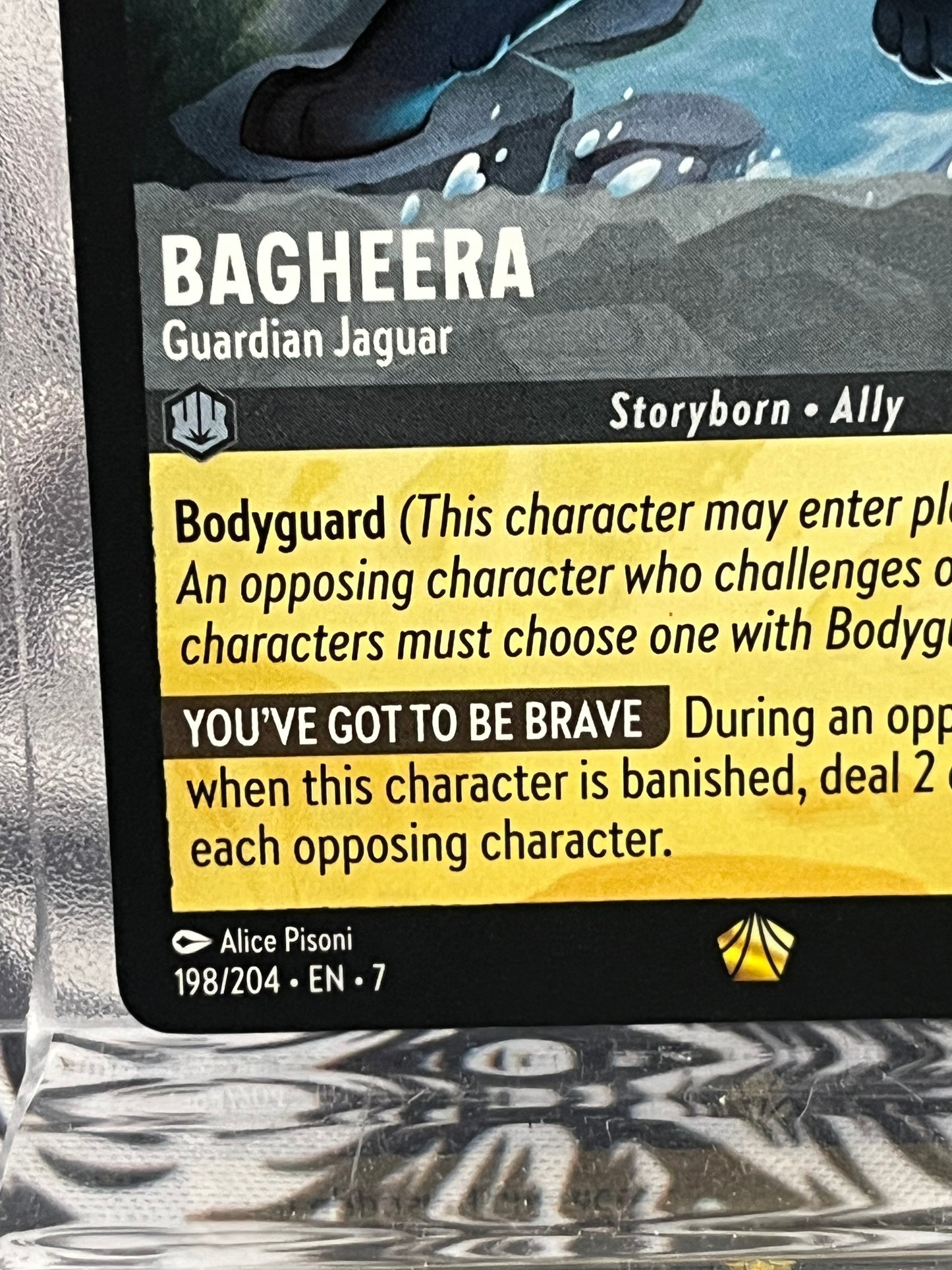 Bagheera - Guardian Jaguar 198/204 Disney Lorcana Archazia's Island LEGENDARY