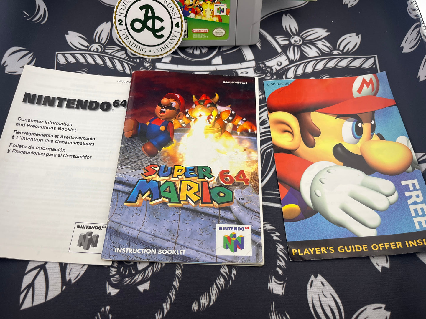 Super Mario 64 N64 CIB (Charity)