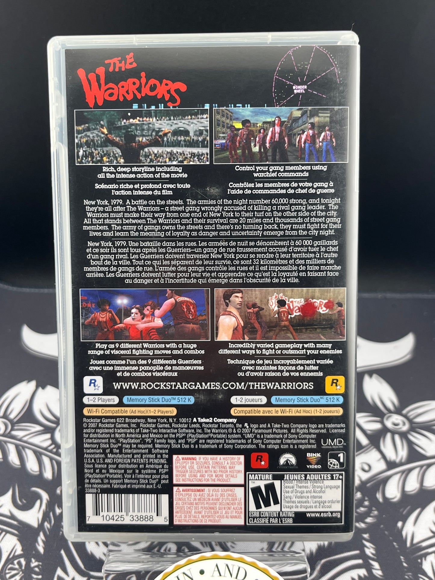 The Warriors PSP CIB