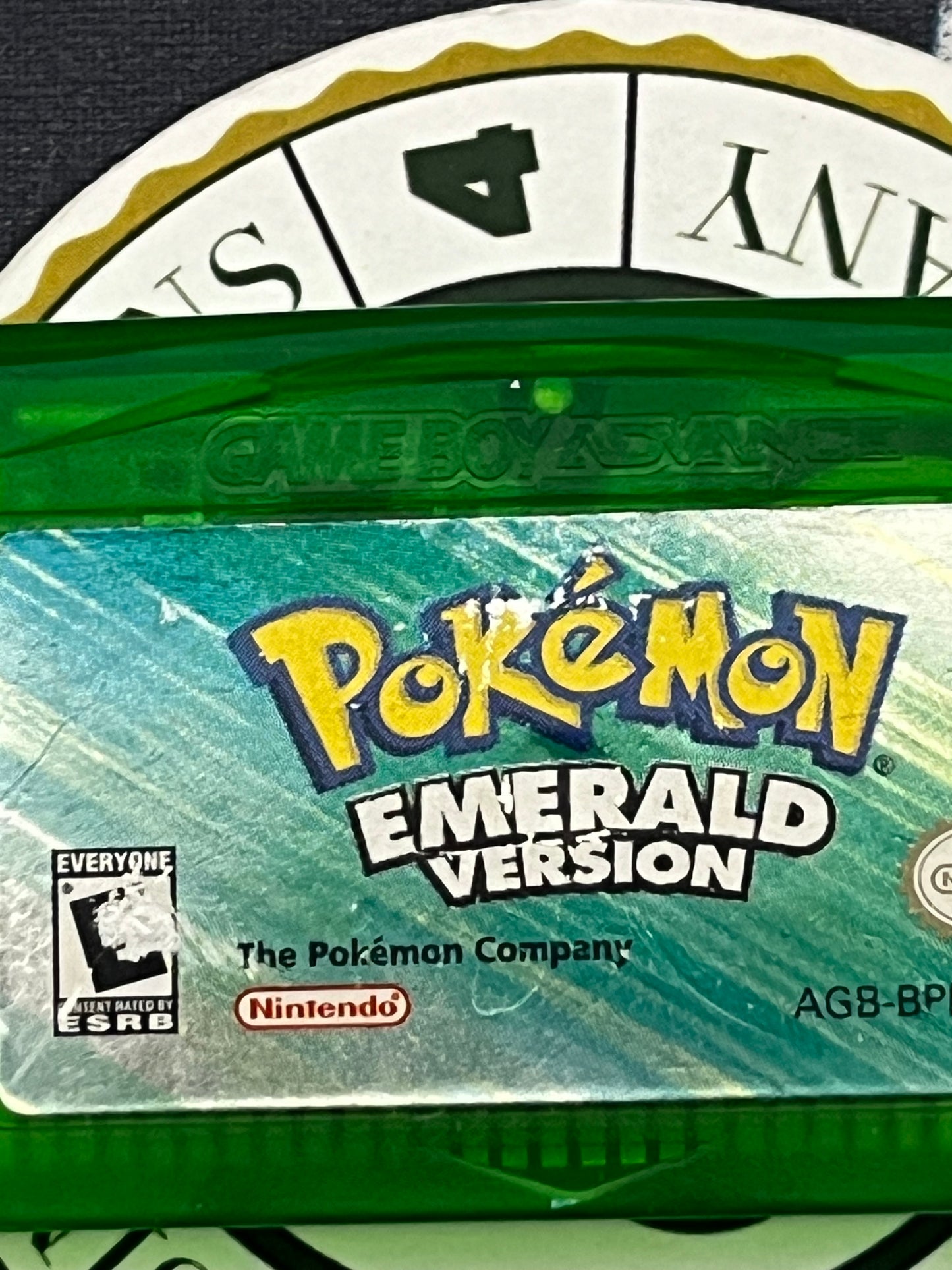 Pokémon Emerald Good Label Loose