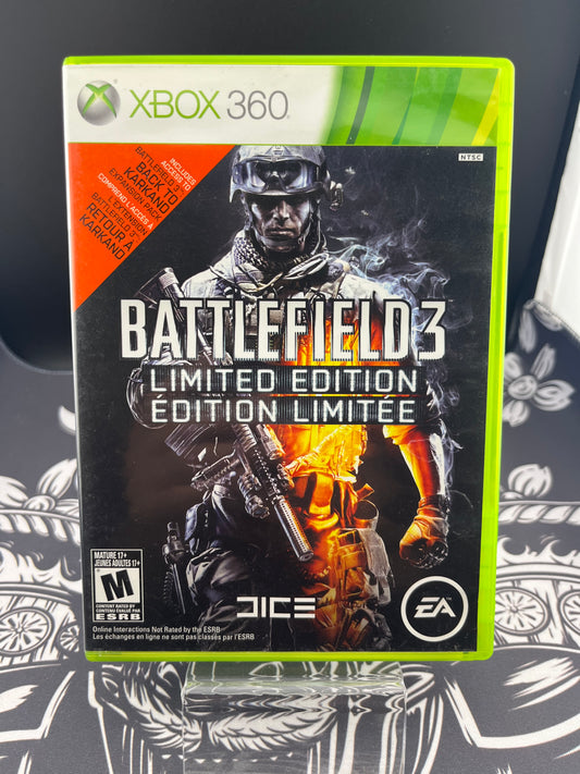 Battlefield 3 Limited Edition Xbox 360 CIB