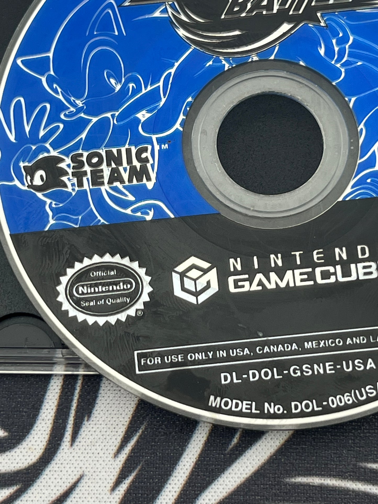 Sonic adventure battle 2 GameCube loose