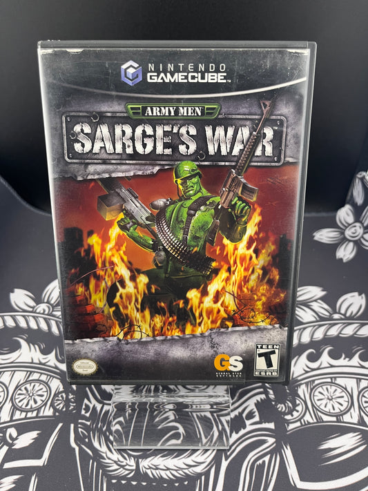 Army Men Sarge’s War GameCube CIB