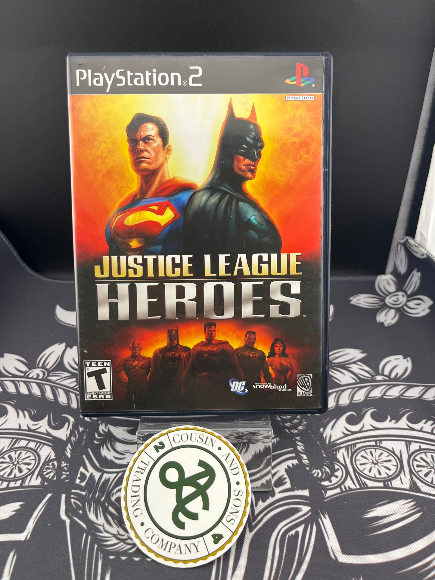 Justice League Heroes PS2 CIB