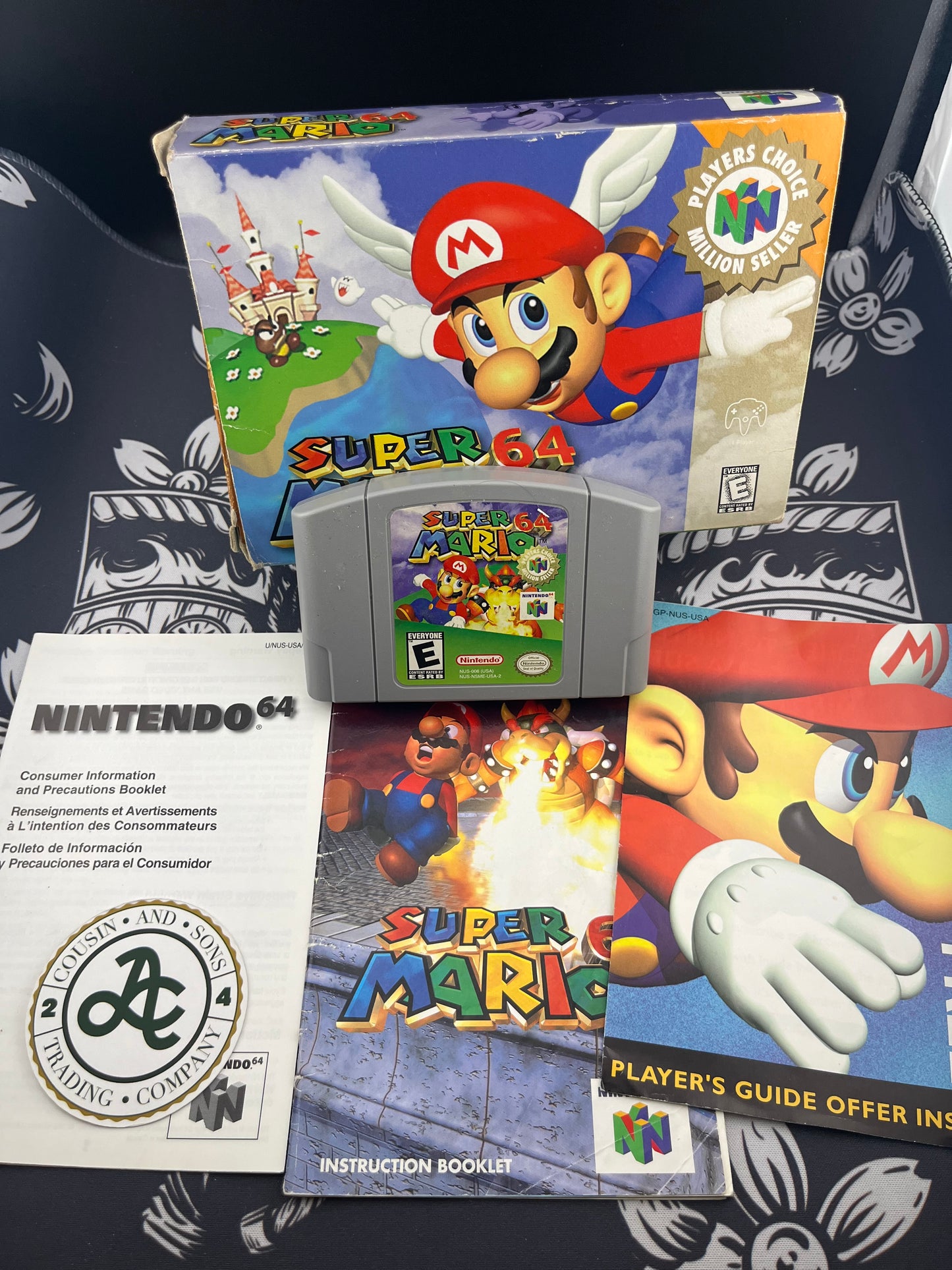 Super Mario 64 N64 CIB (Charity)