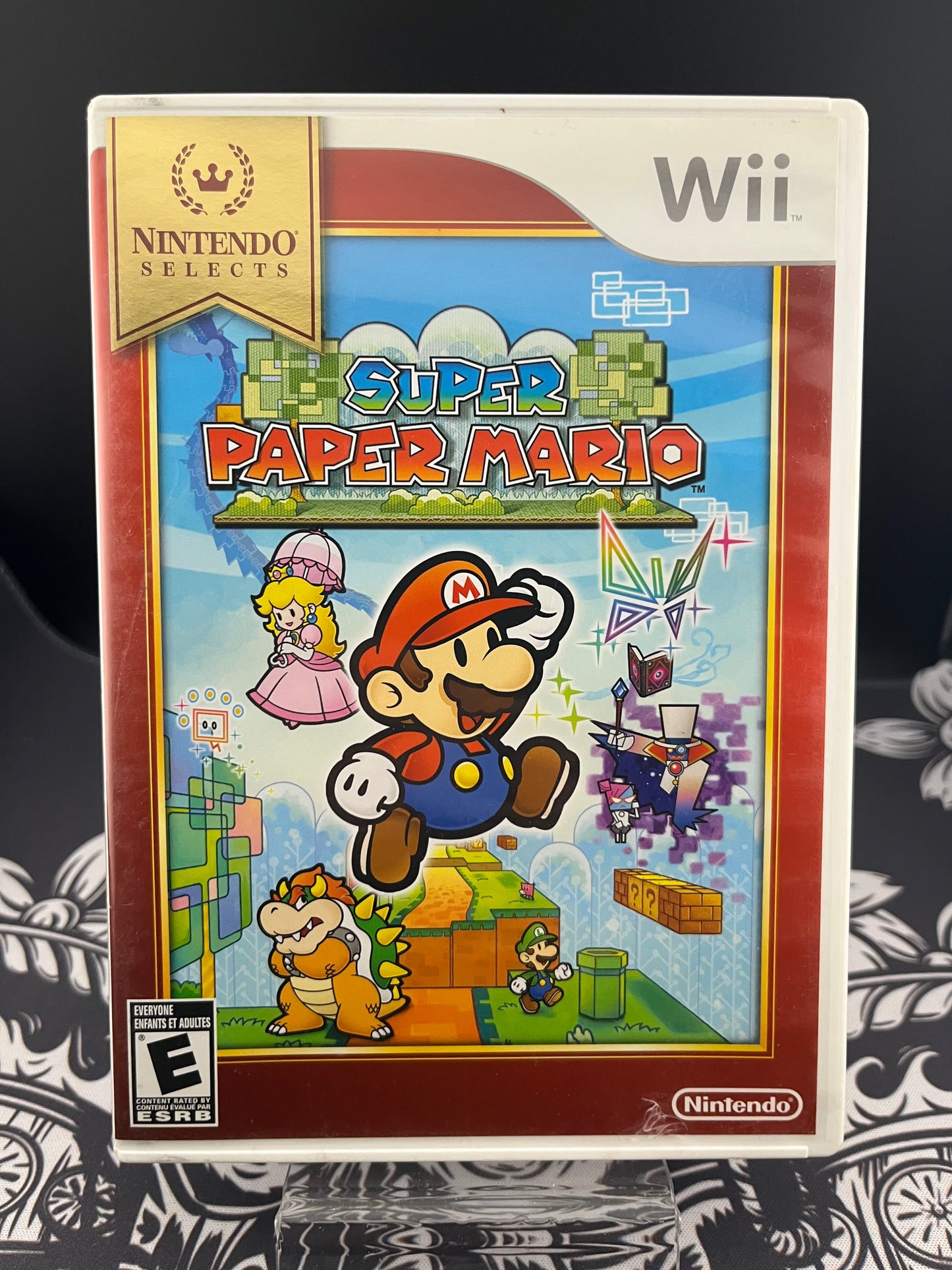 Super paper mario NS selects Wii CIB