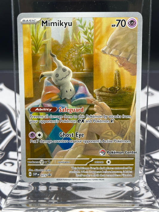 Mimikyu - SVP 075 Pokemon Center Promo NM