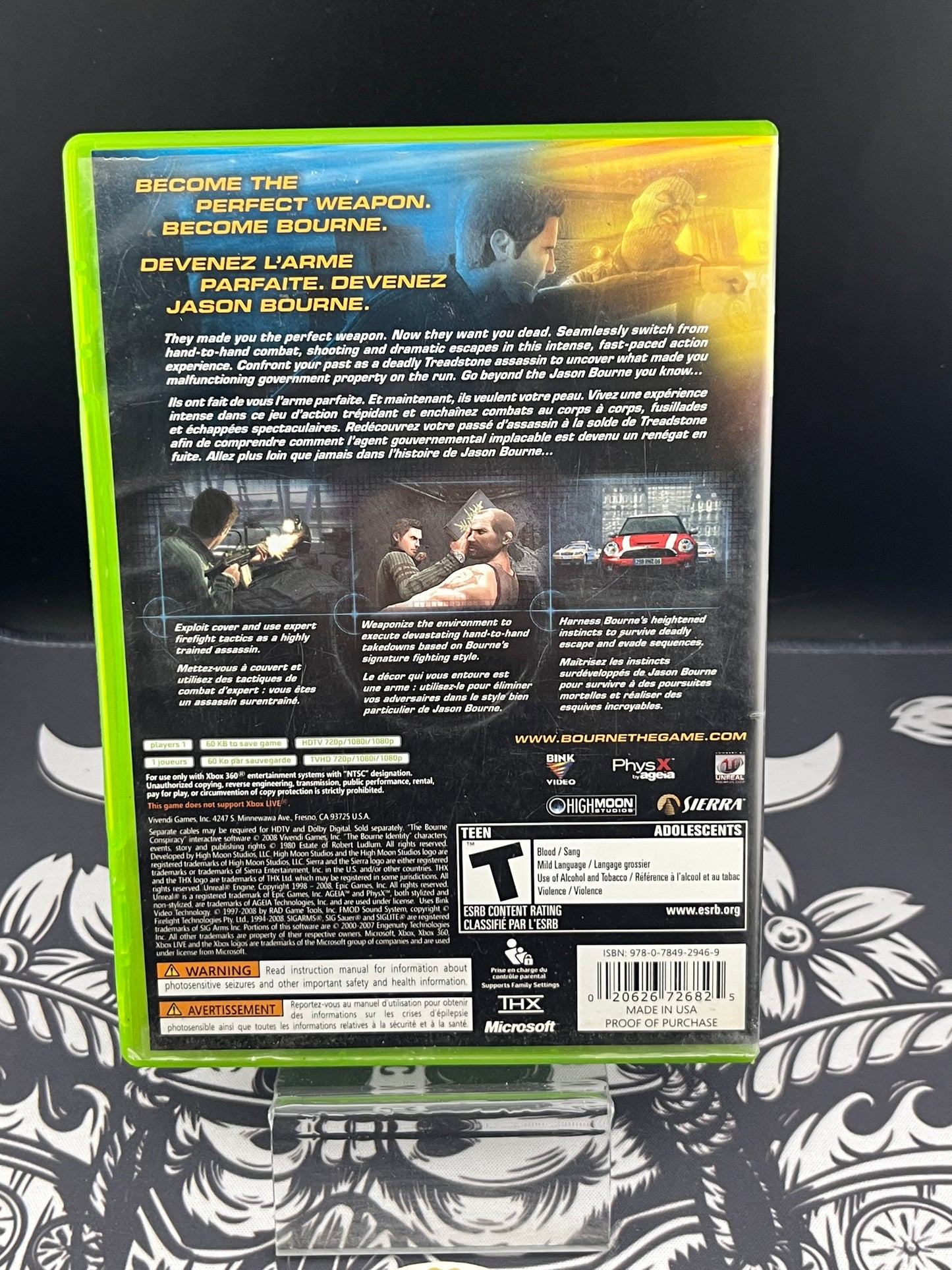 Bourne Conspiracy Xbox 360 CIB