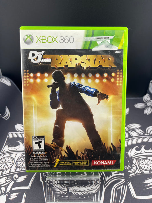 Def Jam Rapstar Xbox 360 CIB