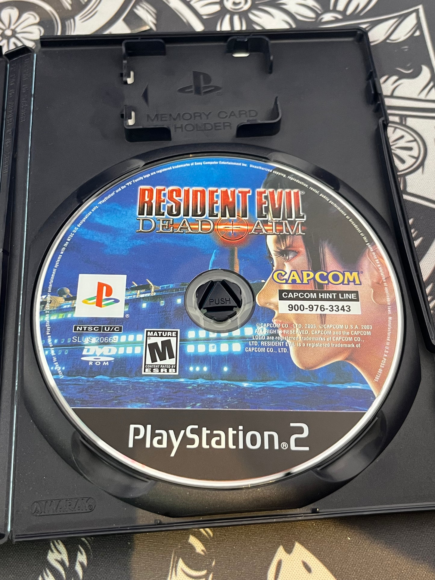 Resident Evil Dead Aim PS2 No Manual