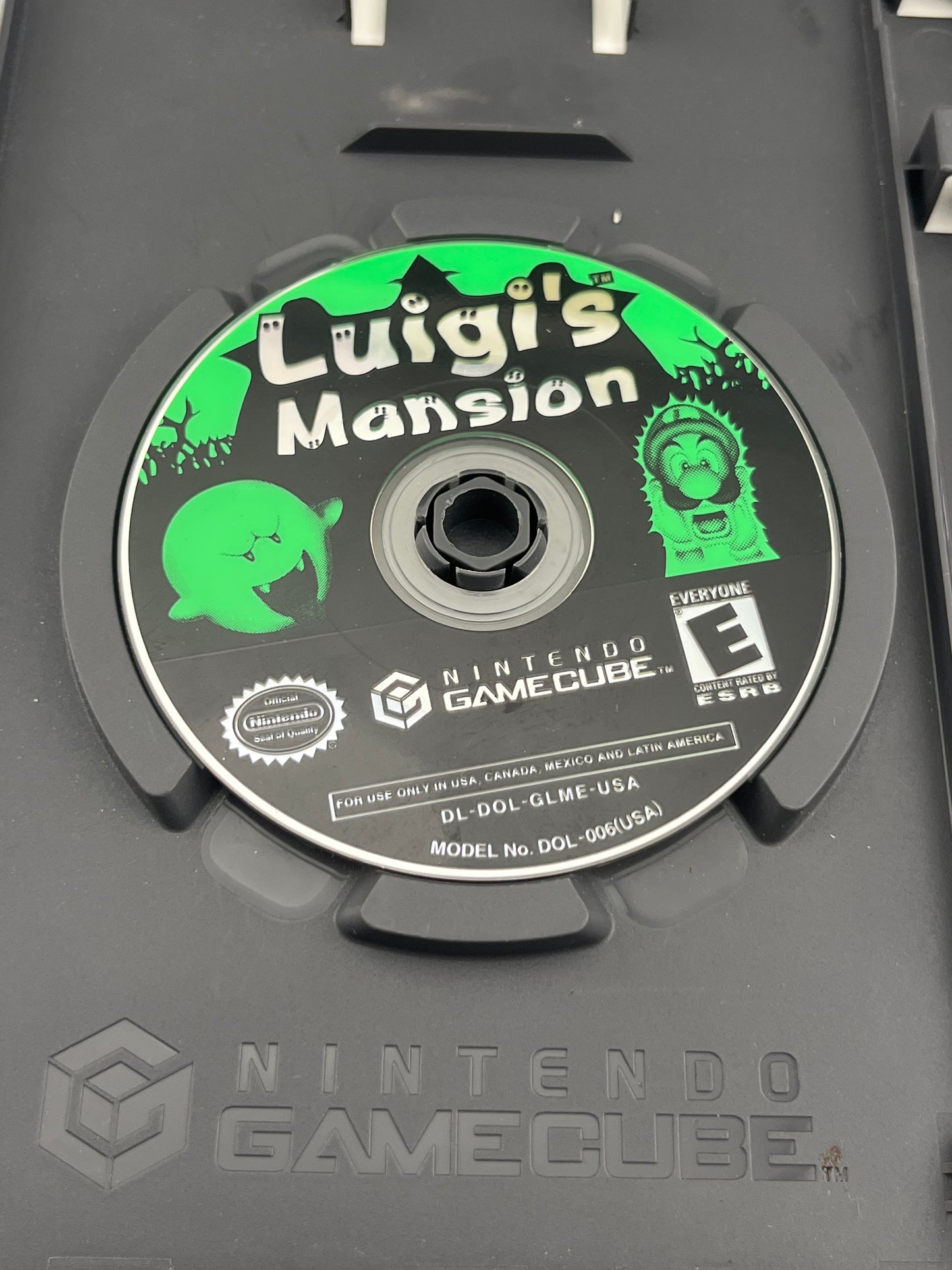 Luigi Mansion GameCube No Manual