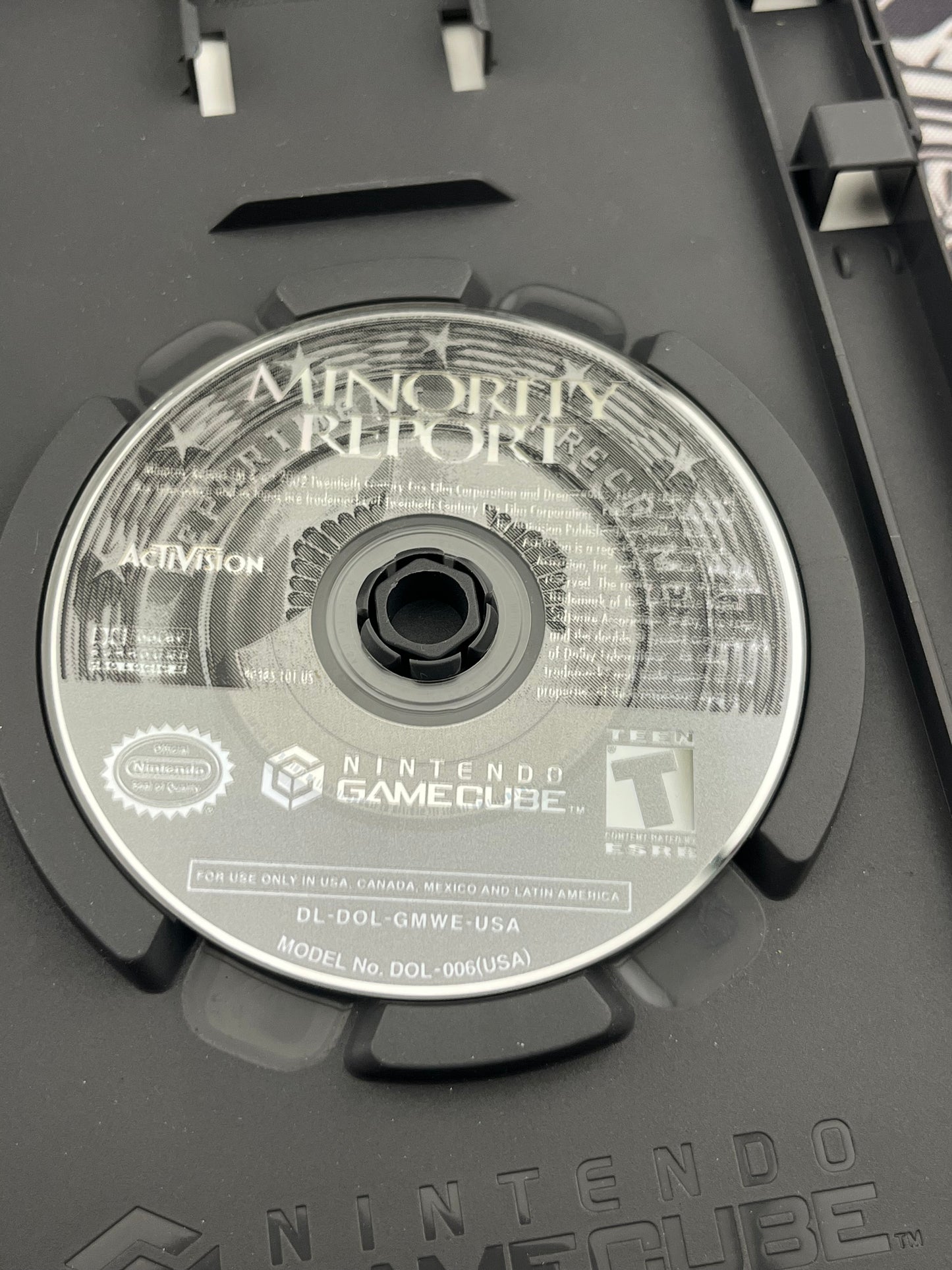 Minority Report Everybody Runs GameCube CIB