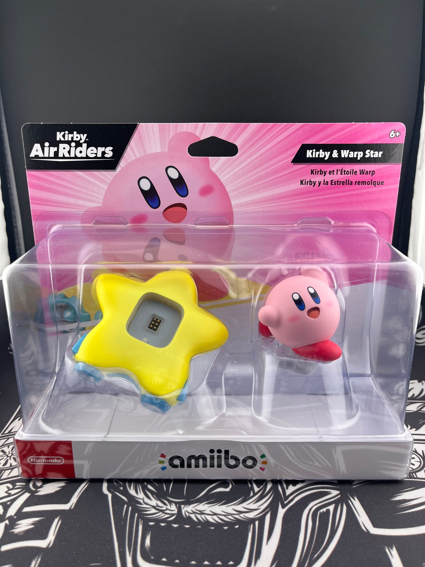 Kirby AirRiders Kirby & Warp Star amiibo BNIB