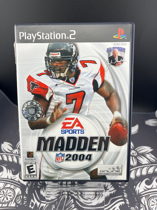 NFL Madden 2004 PS2 (No Manual)