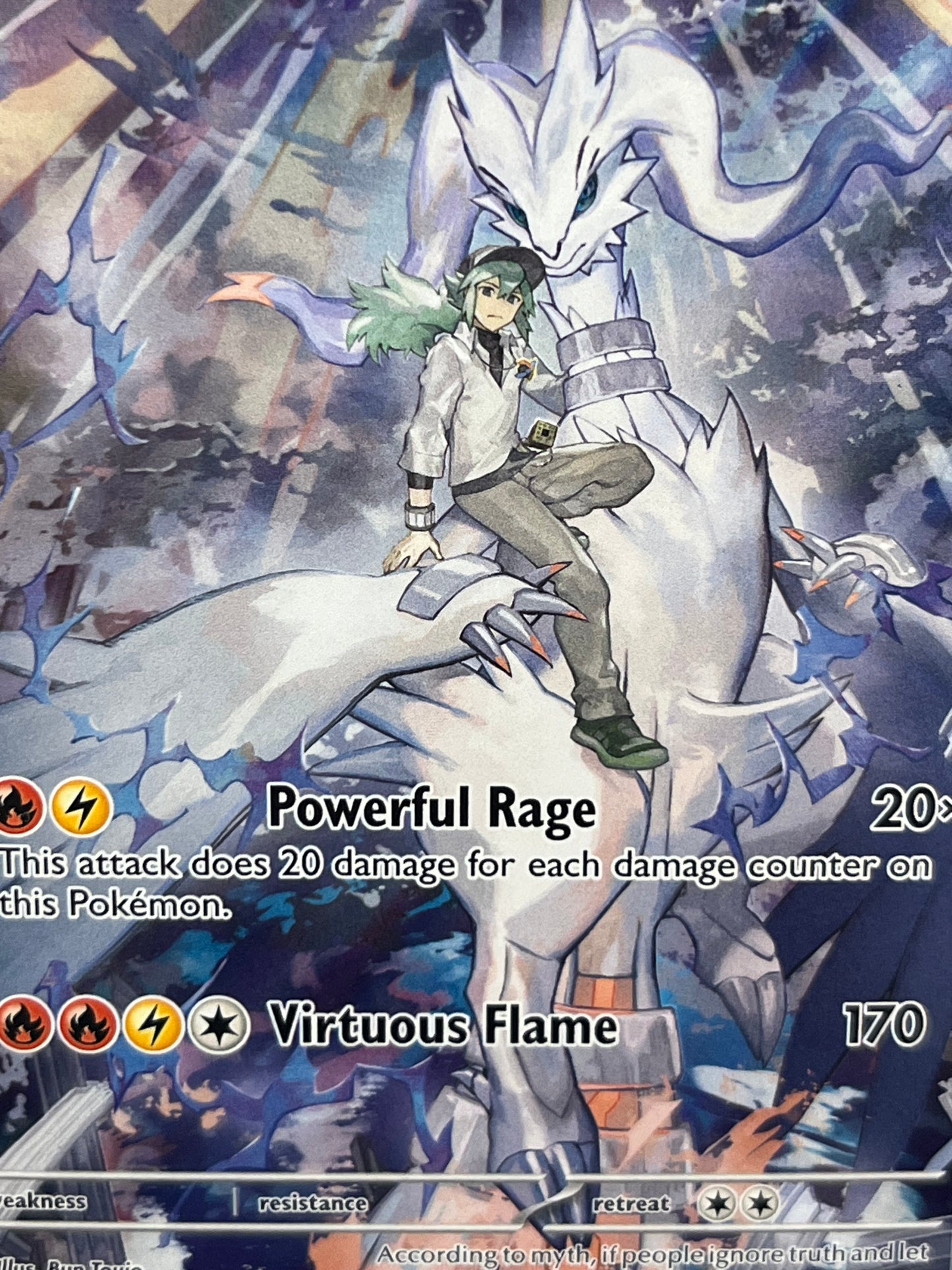 N’s Reshiram 167/159 Near Mint