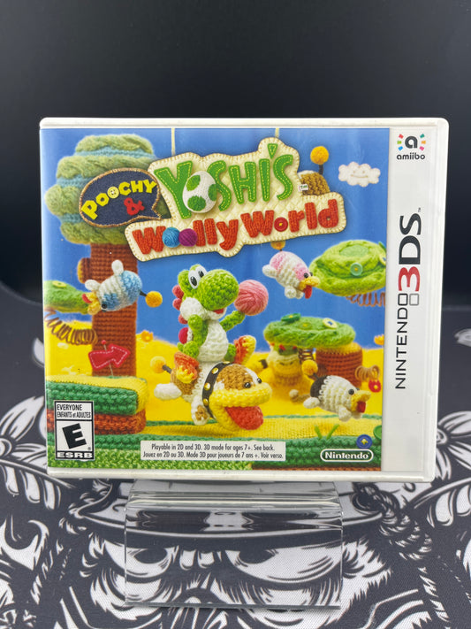 Poochy & Yoshi’s Woolly World 3DS CIB