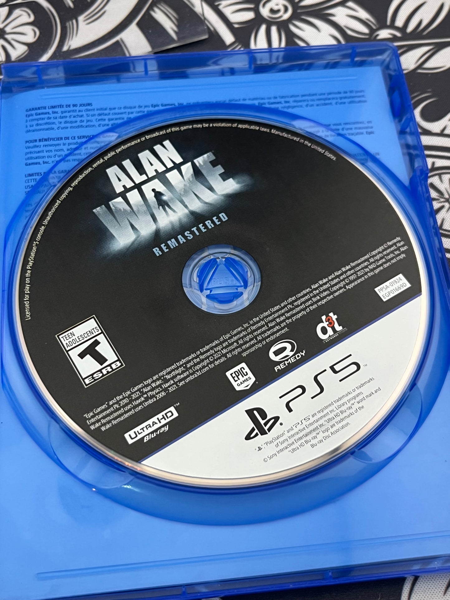 Alan Wake Remastered PS5 CIB