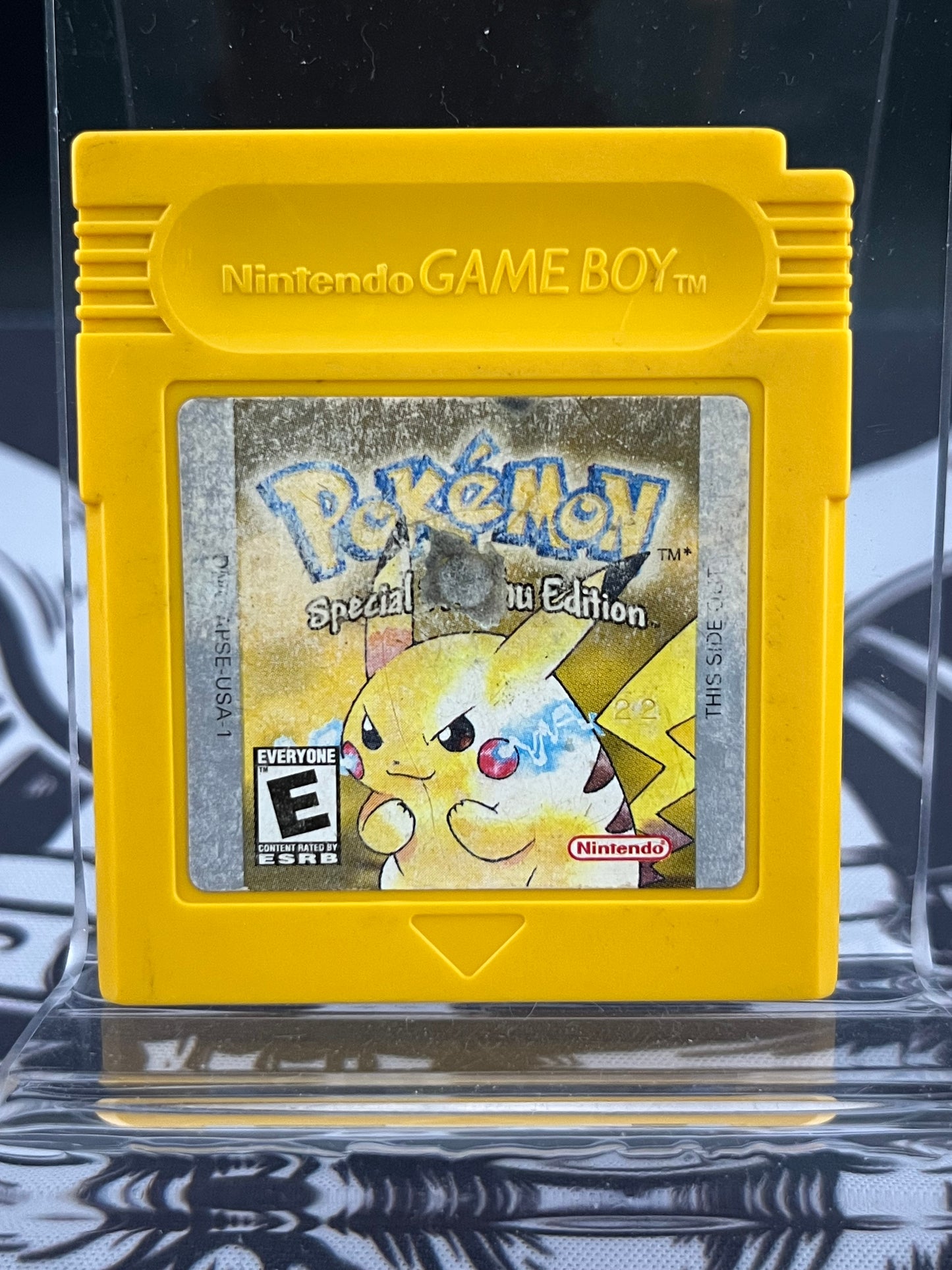 Pokémon Yellow Gameboy Loose bad Label