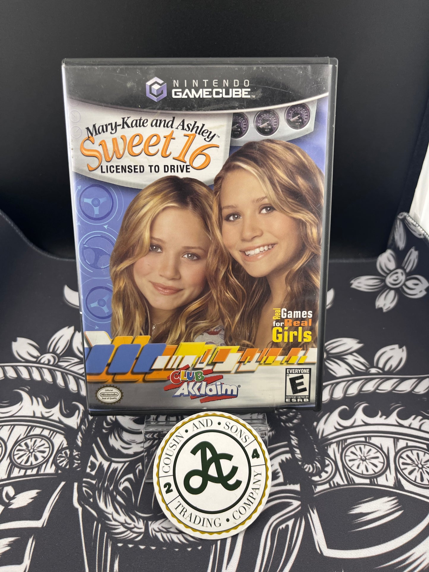Mary-Kate and Ashley Sweet 16 Licensed to Drive GameCube CIB