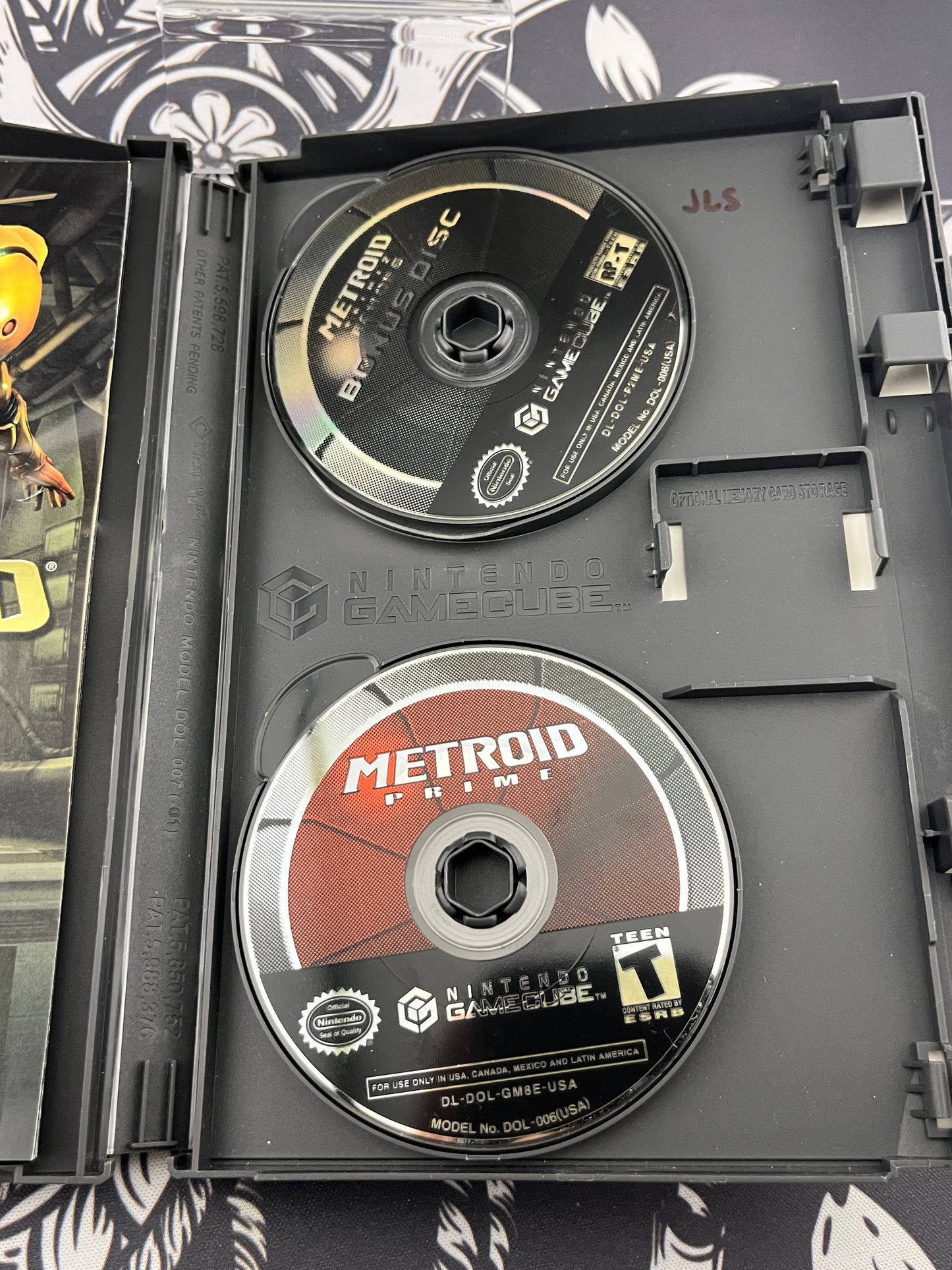 Metroid Prime + Metroid Prime Echoes Bonus disc GameCube GC CIB