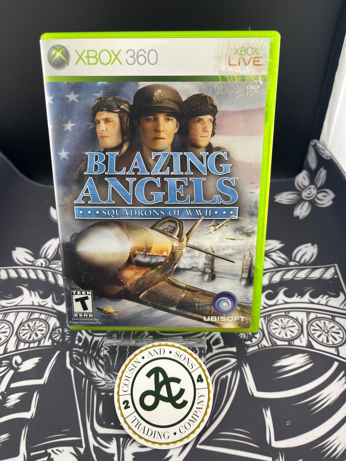Blazing Angels Squadron of WII Xbox 360 CIB