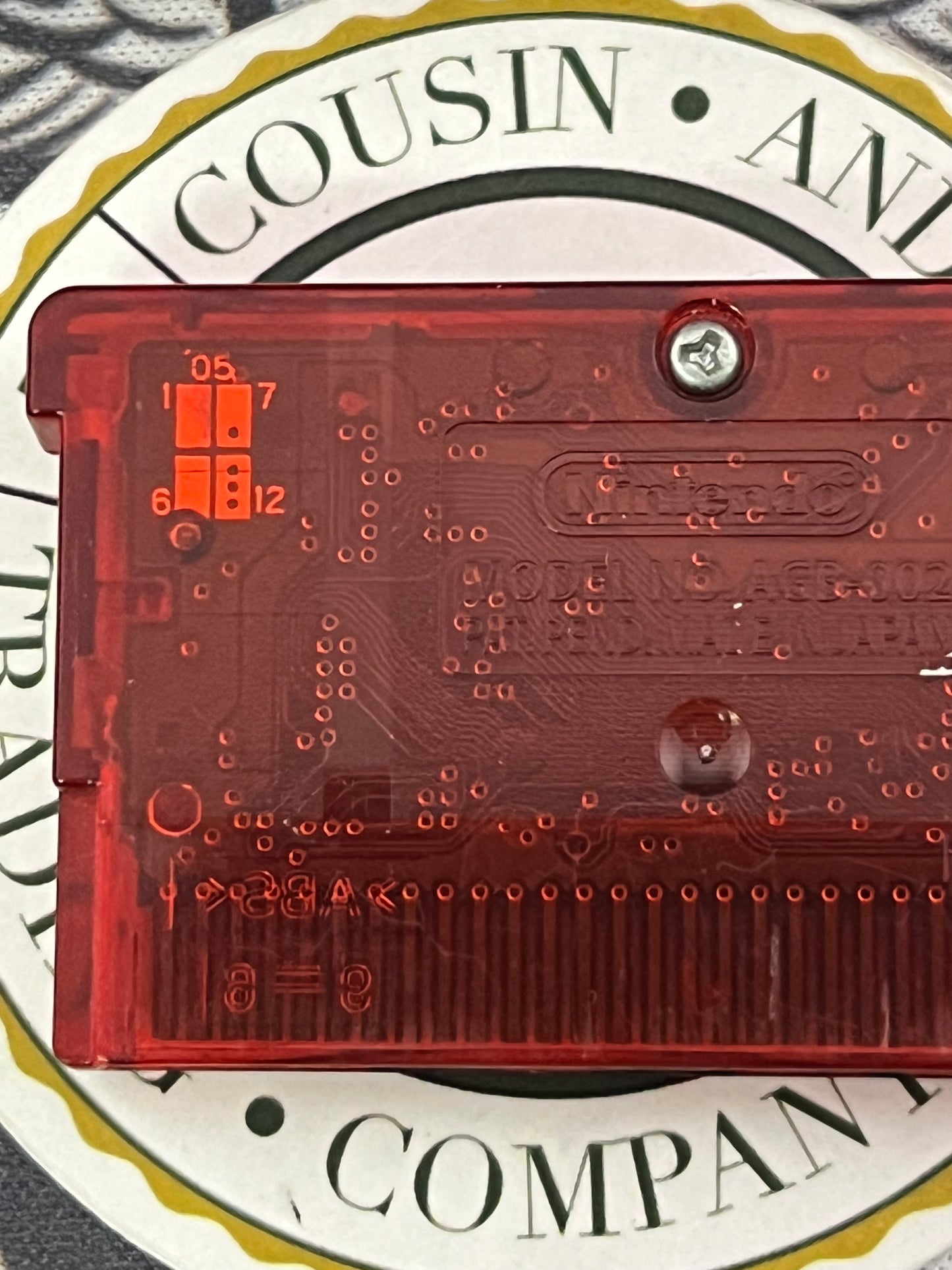 Pokémon Ruby GBA - Box and Manual