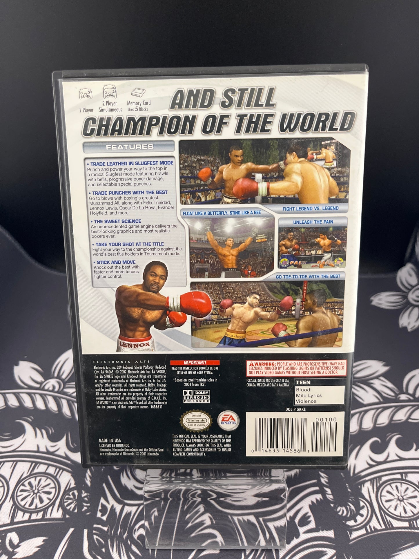 Knockout Kings 2003 GameCube CIB