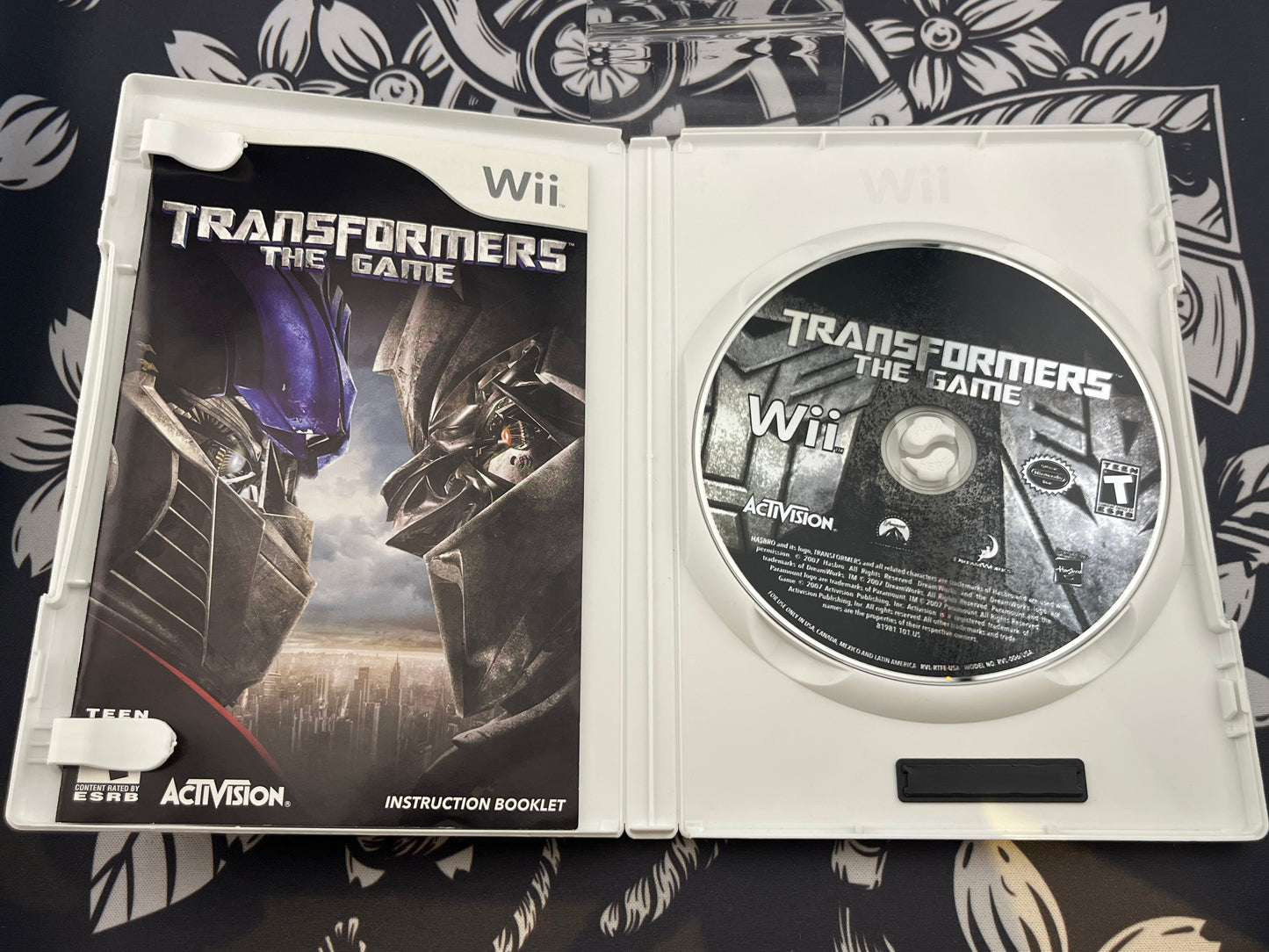 Transformers Wii Game CIB