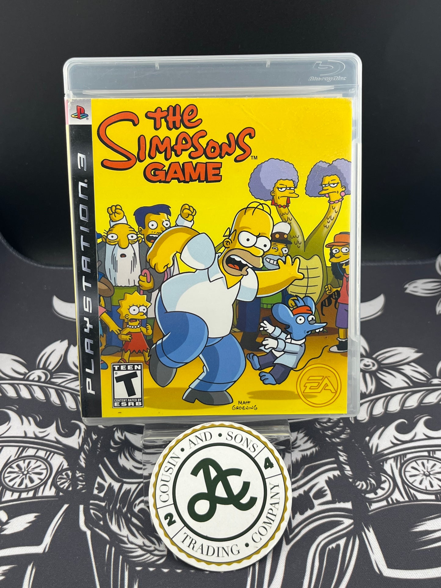 The Simpsons Game PS3 + Poster - No Manual