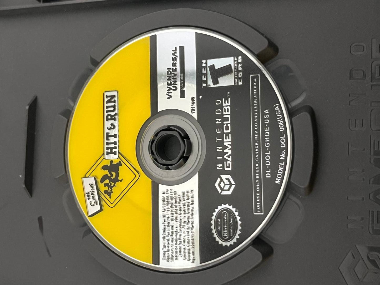 The Simpsons Hit & Run GameCube CIB