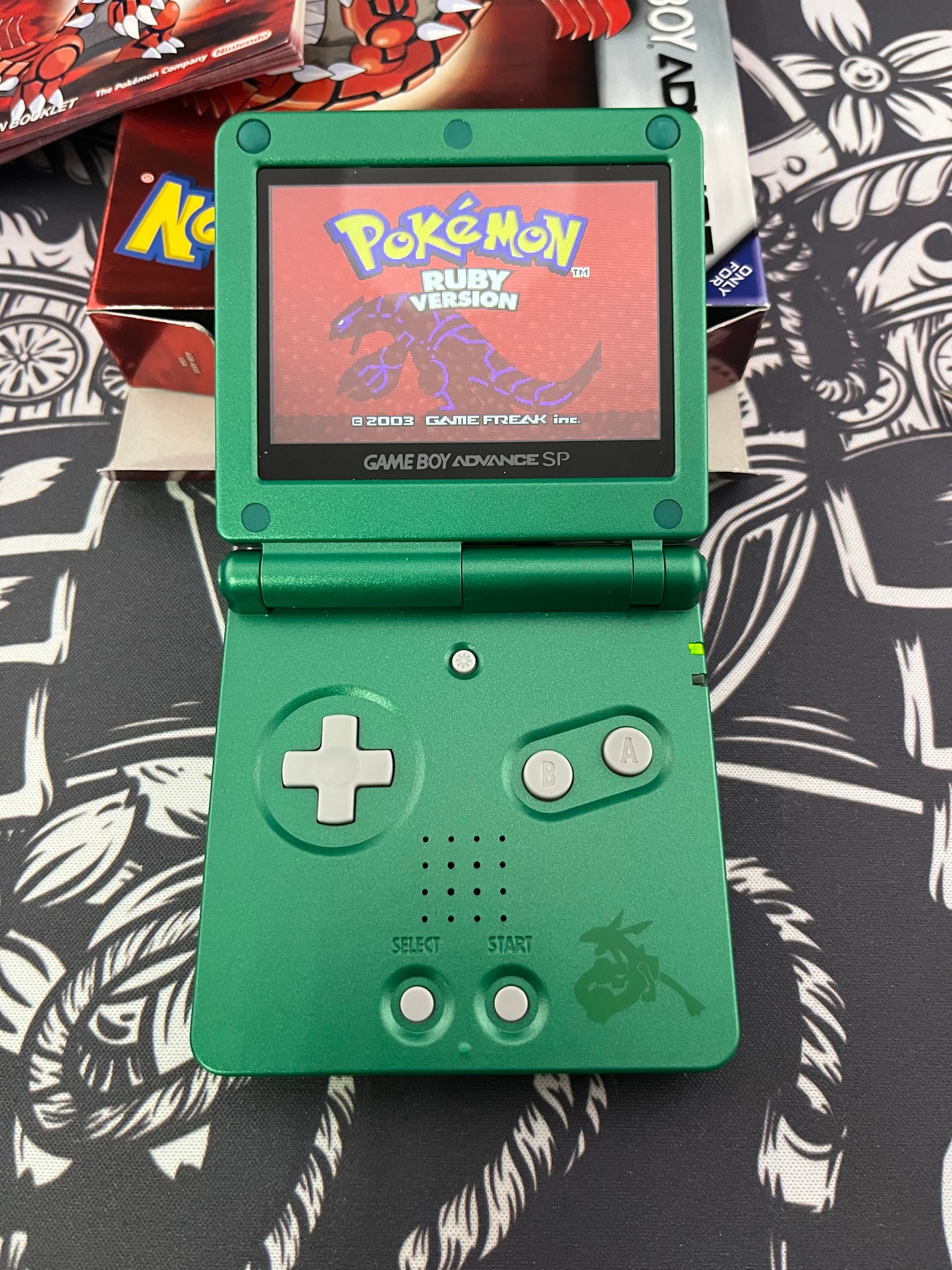 Pokémon Ruby GBA - Box and Manual