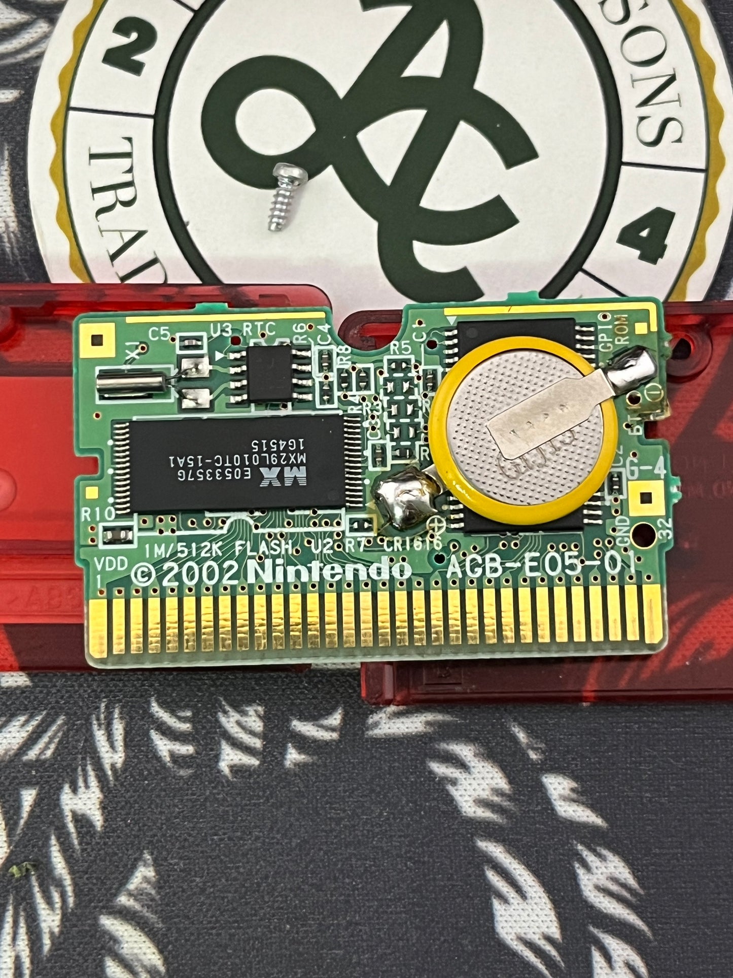 Pokémon Ruby GBA - Box and Manual