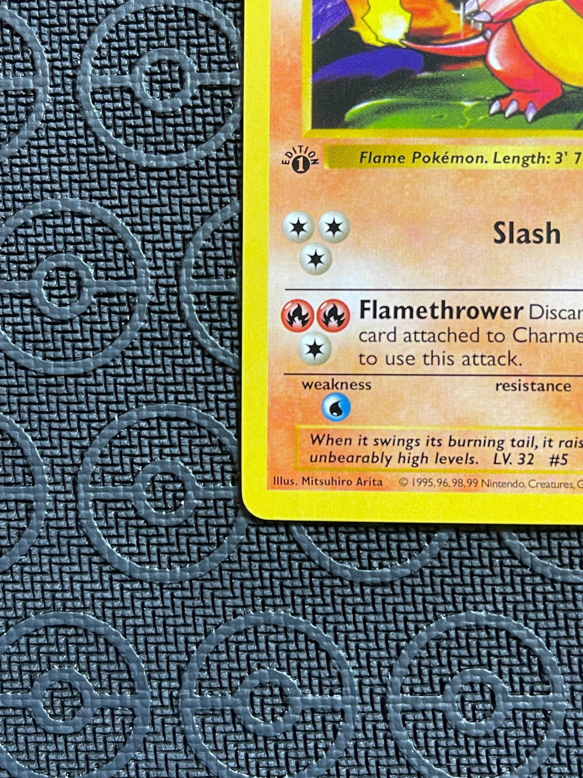 Charmeleon - 1st Edition Shadowless Base Set 24/102 NM